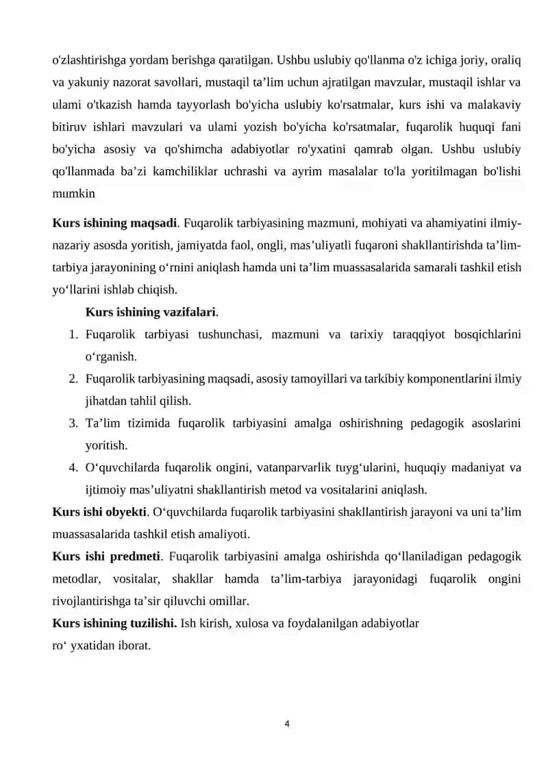 Fuqarolik tarbiyasi 4