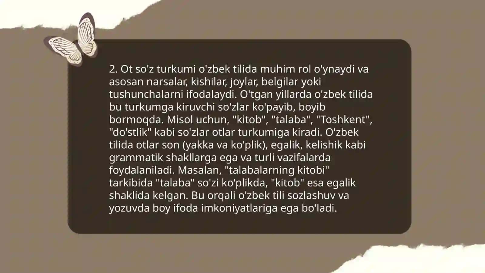 Ot Derivatsiyasi 4