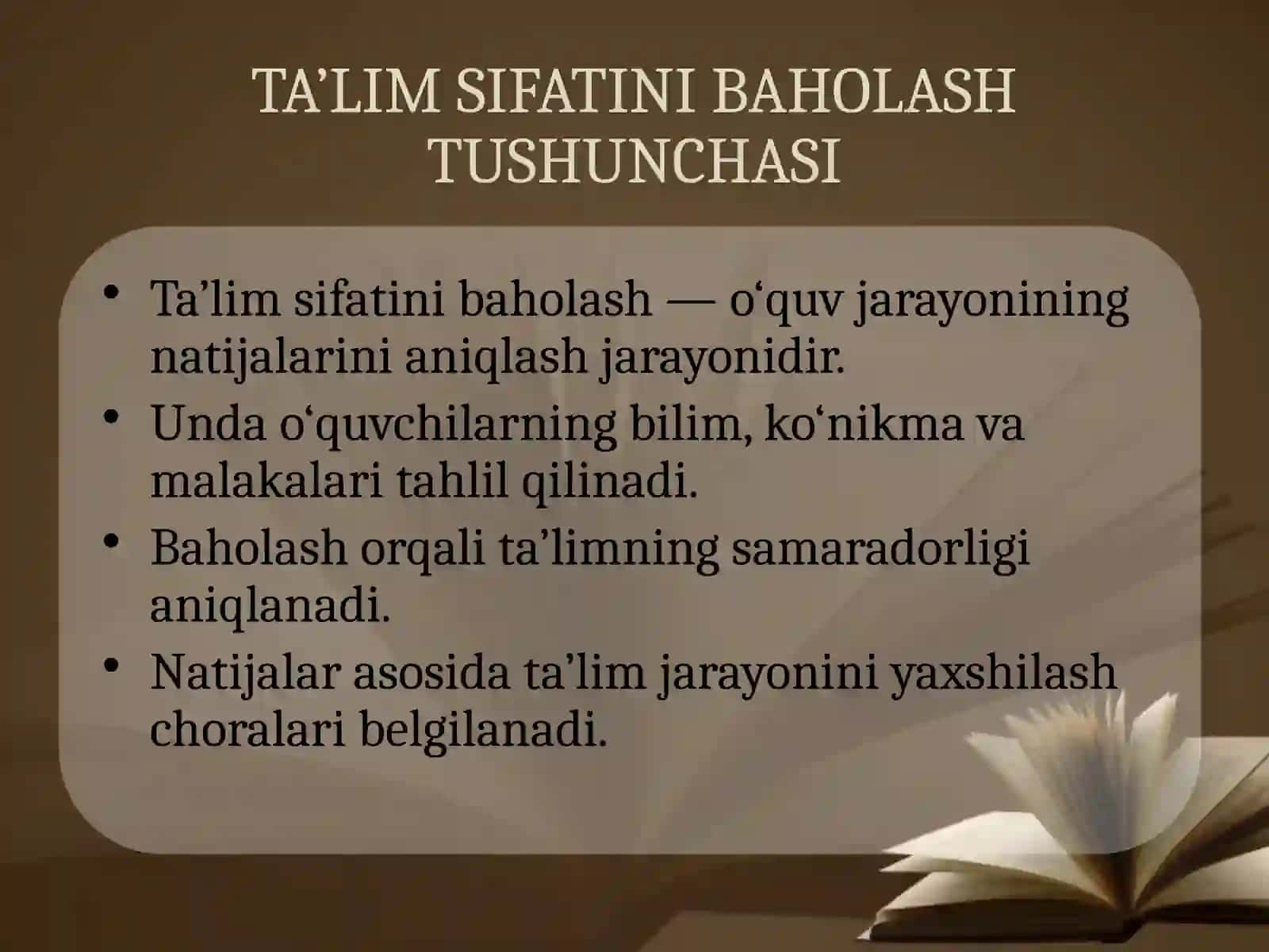 TA’LIM SIFATINI BAHOLASH BO‘YICHA XALQARO TADQIQOTLAR 4