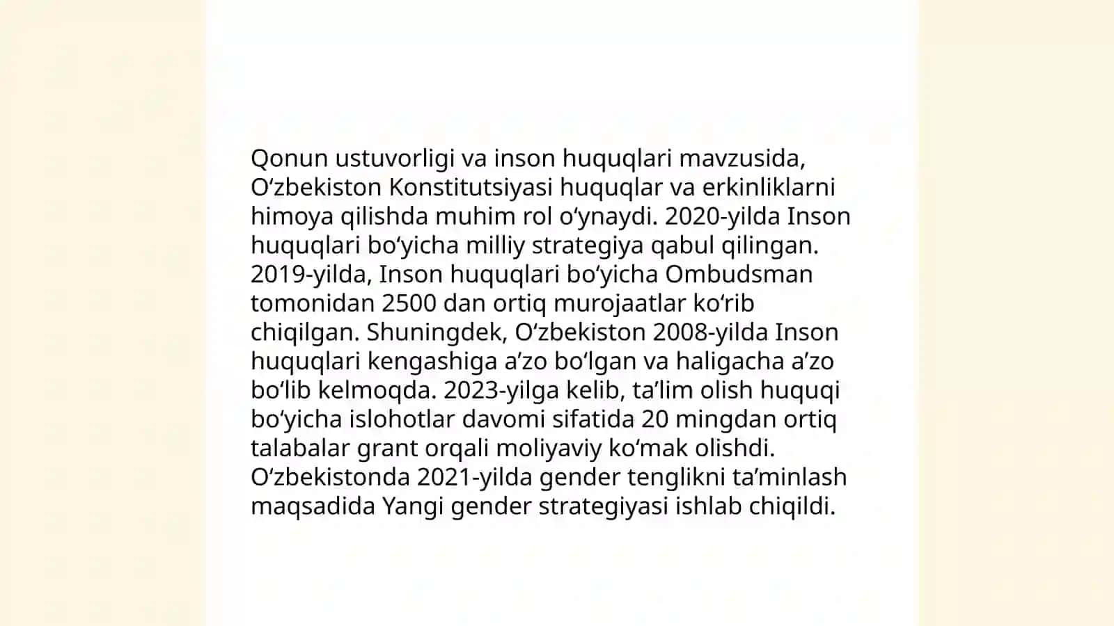 Qonunning ustunligi 4