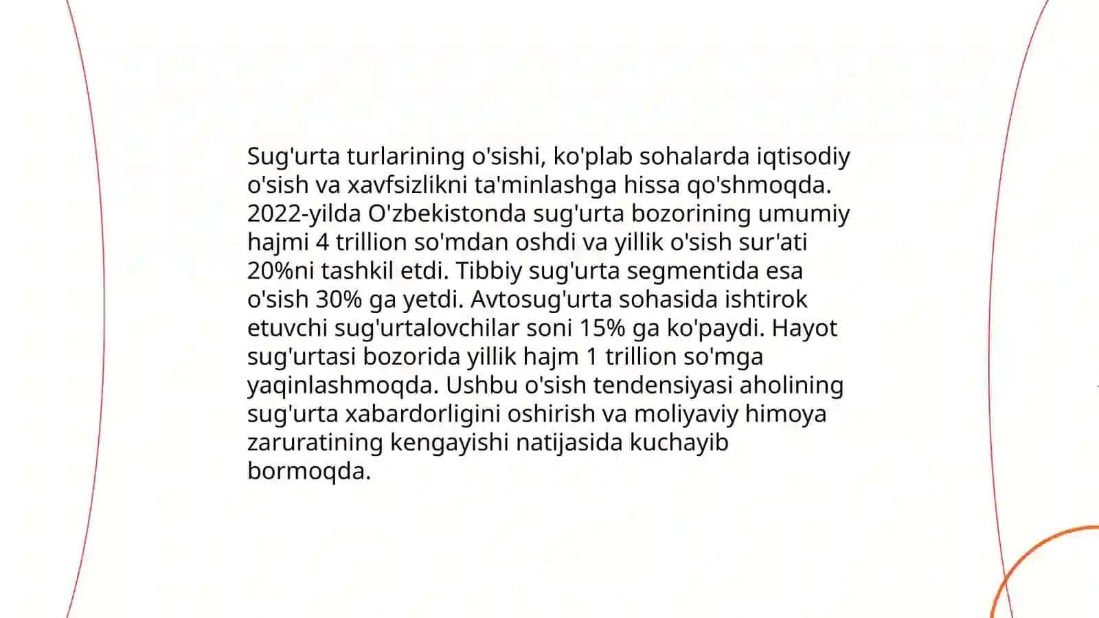 Sug'urta bozori ko'rsatkichlari 4