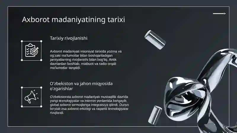 Axborot madaniyati tushunchasi va asosiy tamoyillari 4