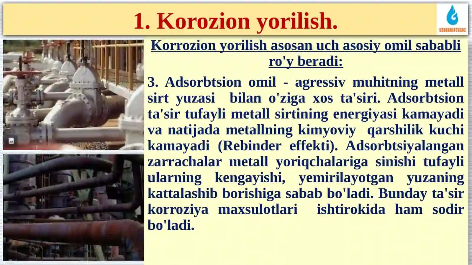 Metallarning korroziyalanishida mexanik kuchlar va agressiv muhitning tasiri 4