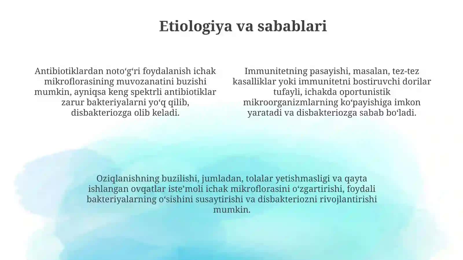 Bolalarda disbakteriolar 4