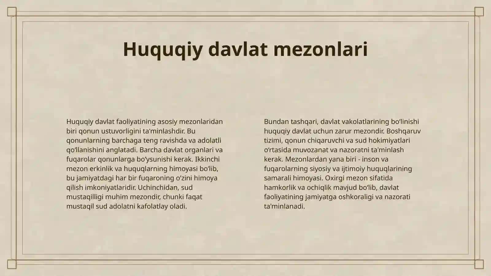 HUQUQIY DAVLAT 4