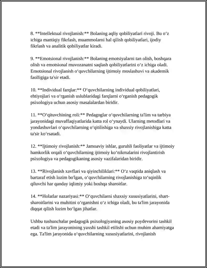 PEDAGOGIK PSIXOLOGIYANING YUZAGA KELISH TARIXI 4