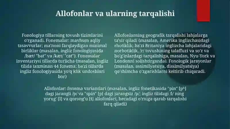 Fonologiya asoslari 4