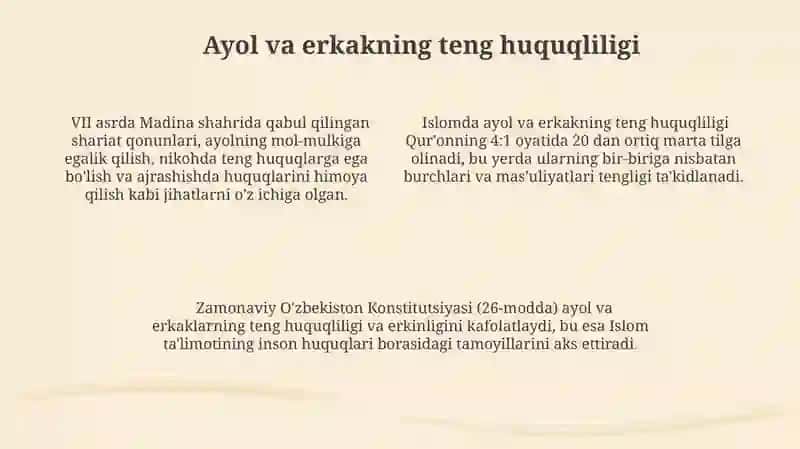 Islomda Inson Huquqlari Himoyasi 4