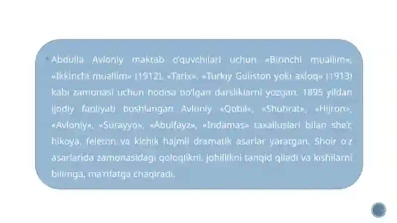 Avloniy hayoti 4