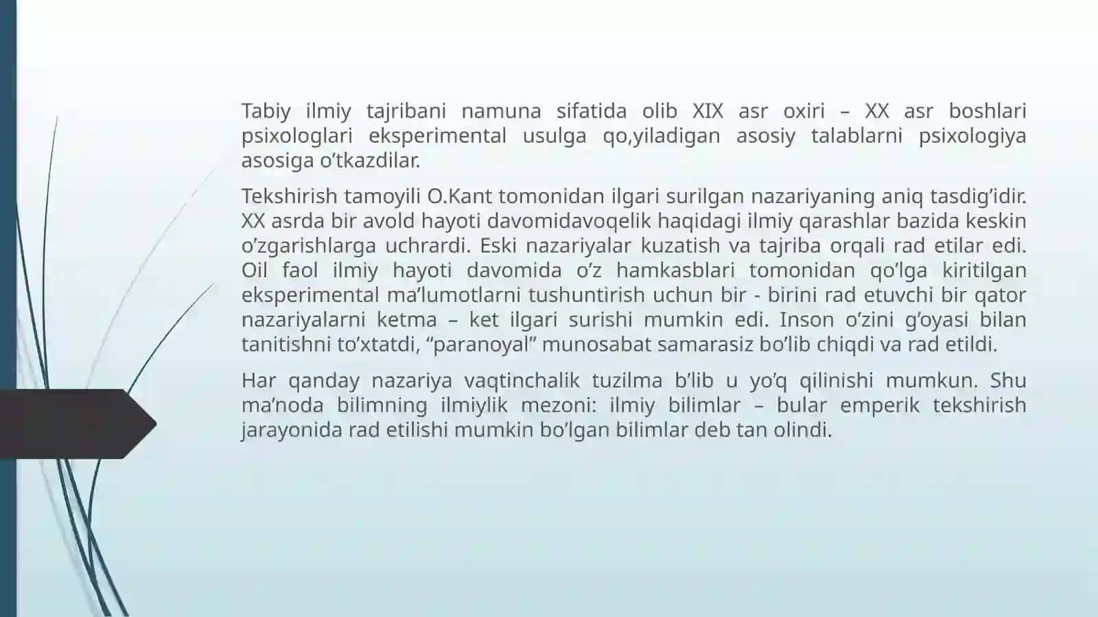 PSIXOLOGIYANING EKSPERIMENTAL ASOSLARI 4