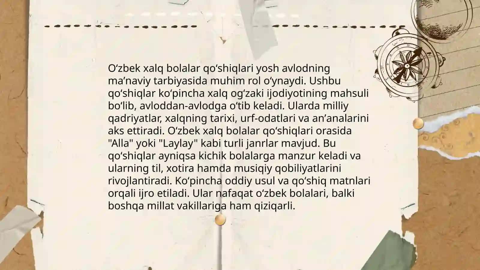 Bolalar qoʻshiqlari 4