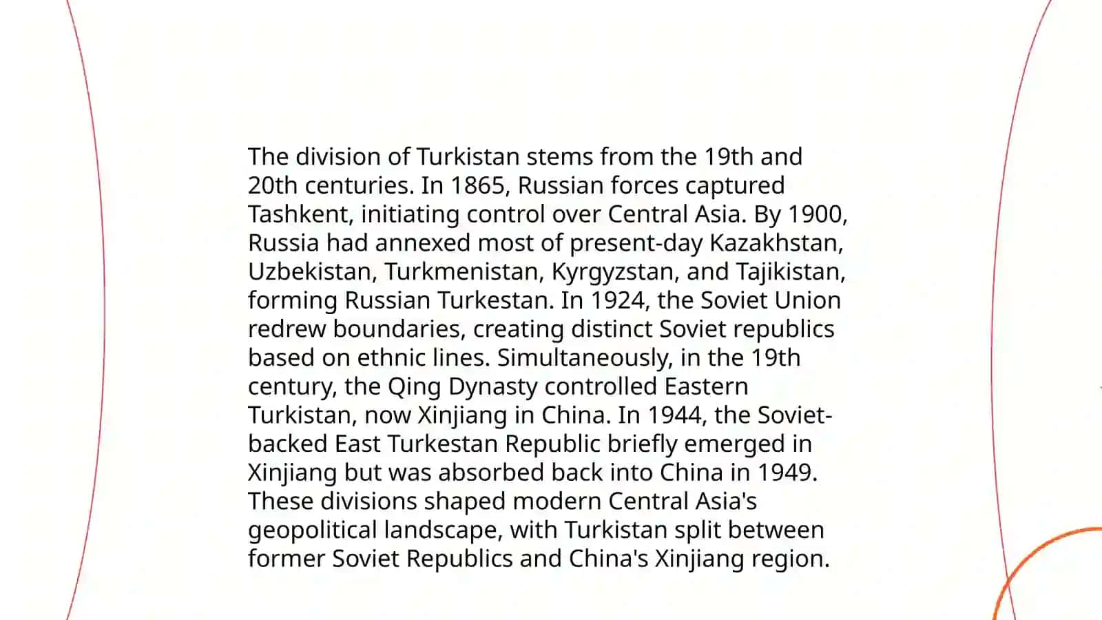 Formation of Khanates in Turkistan 4