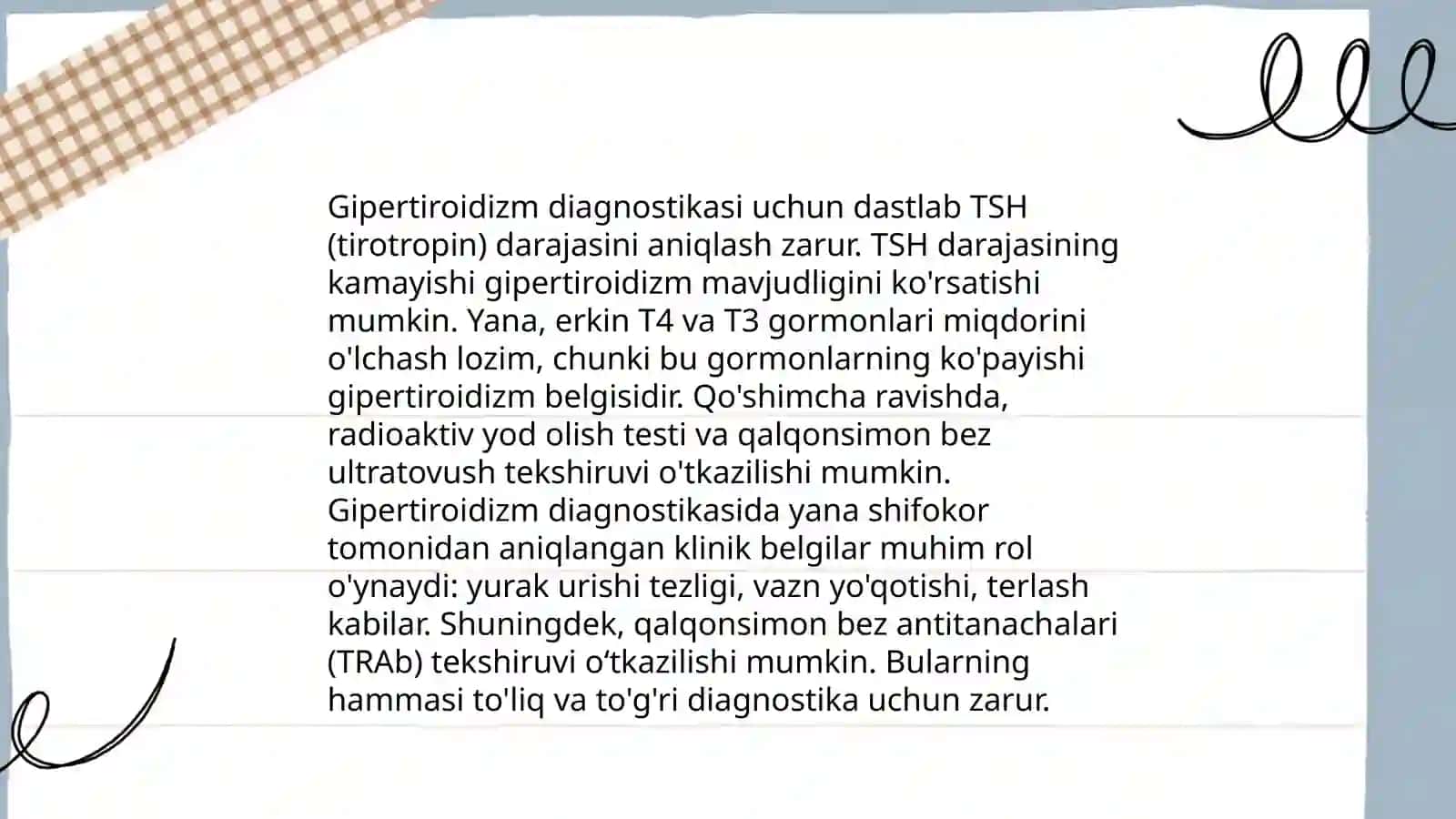 Qandli diabet tashxisi 4