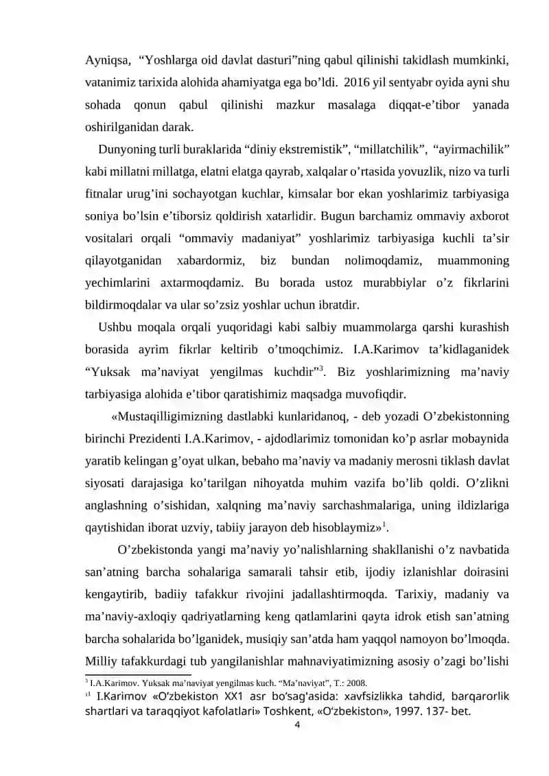 “Musiqiy saxnaviy janrlar.” 4