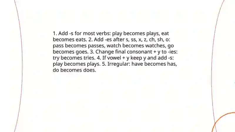 Present Indefinite Tense 4