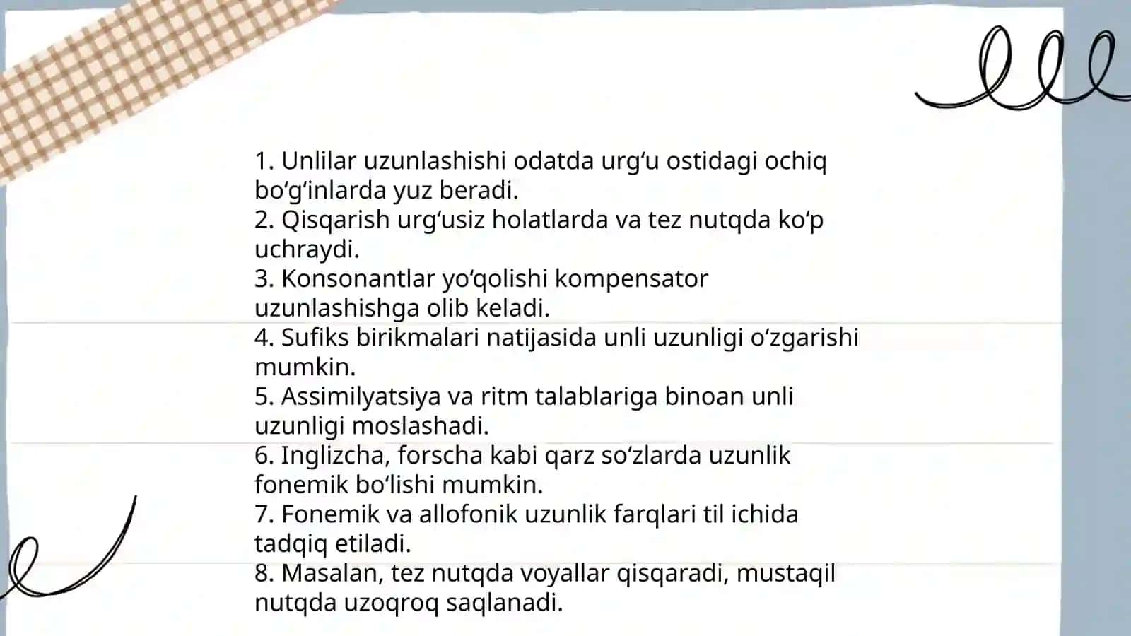 Fonetik oʻzgarishlar 4