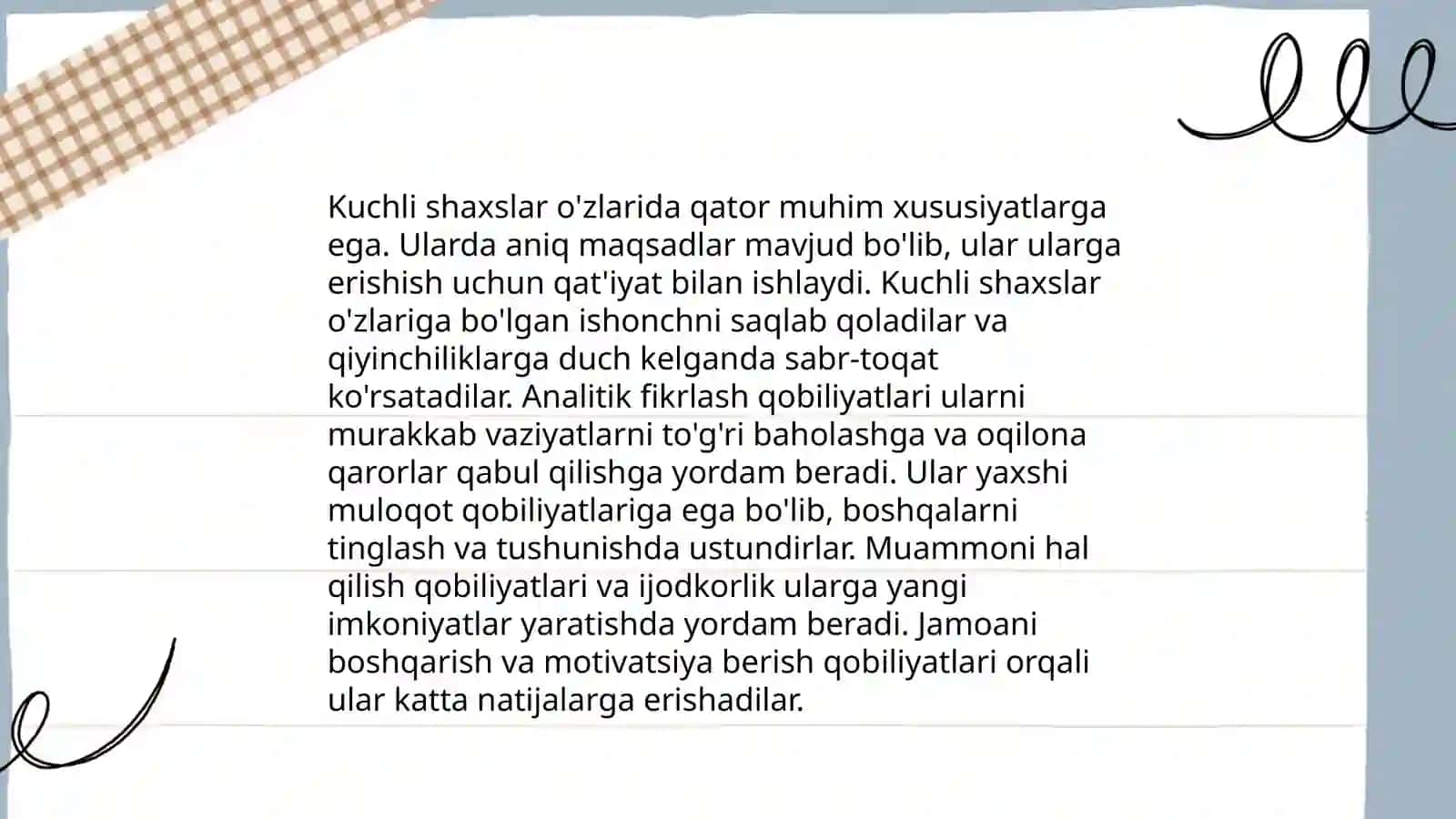 Kechirimlilik, kuchlilar xislati 4