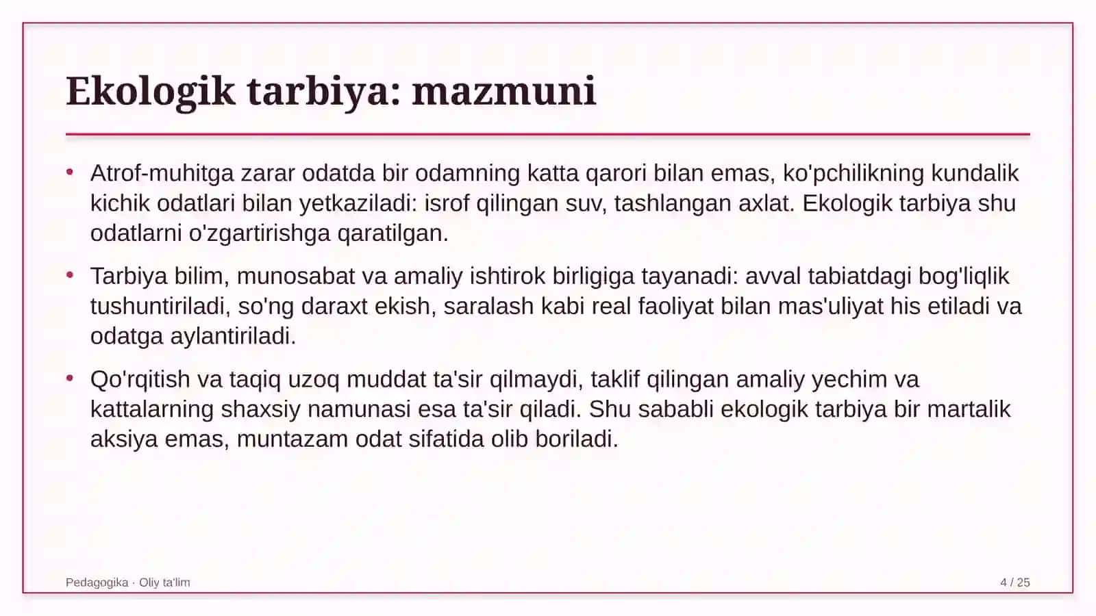 Boshlang'ich ta'limda ekologik tarbiya 4