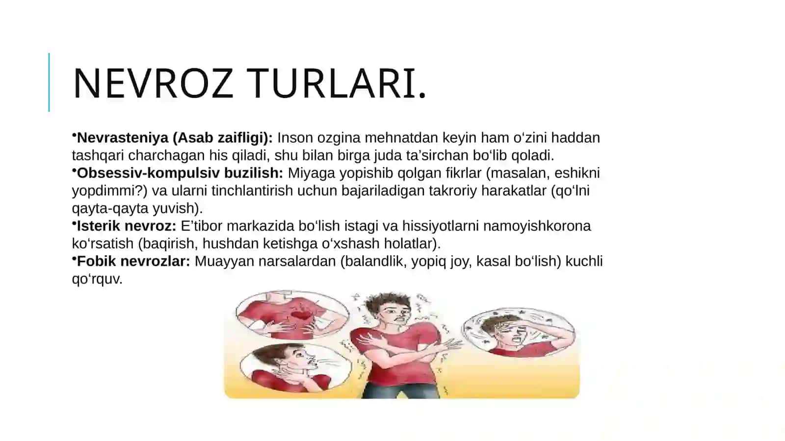 Nevroz va uning klinikasi 4