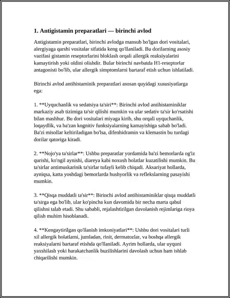 ALLERGIYAGA QARSHI VOSITALAR 4