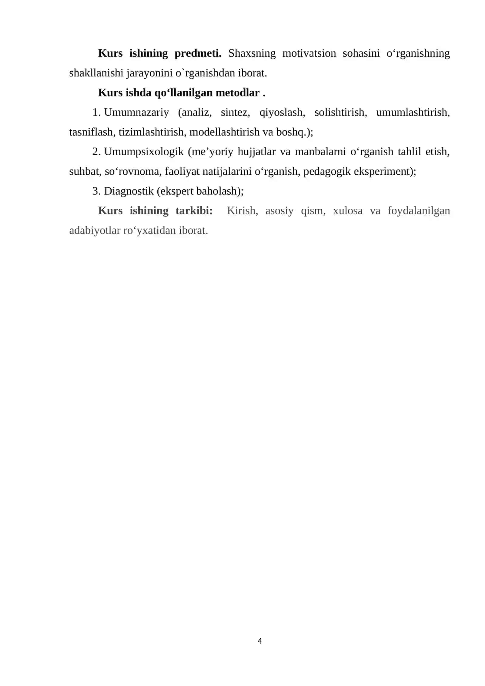 Shaxsning motivatsion sohasi 4