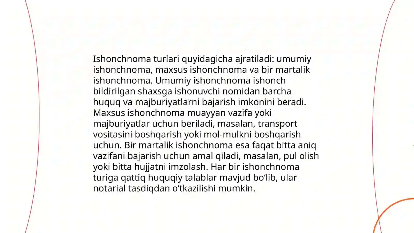 Ishonchnomaning yozilish tartibi 4