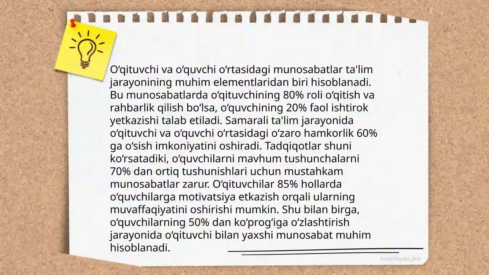 Pedagogik faoliyatda muloqot 4