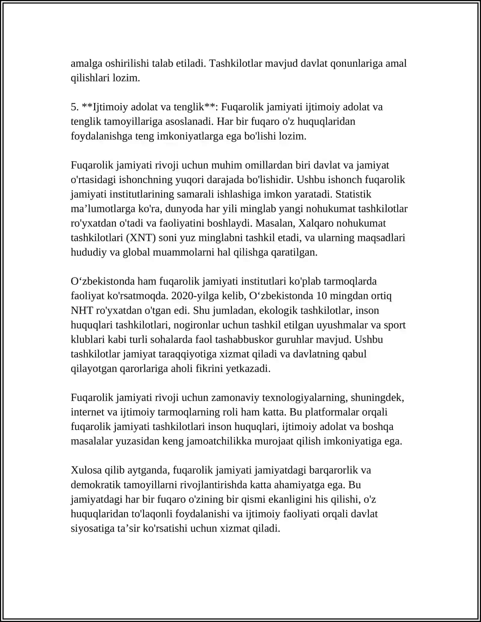 FUQOROLIK JAMIYATI ĞOYASINING RIVOJLANISH TARIXI 4