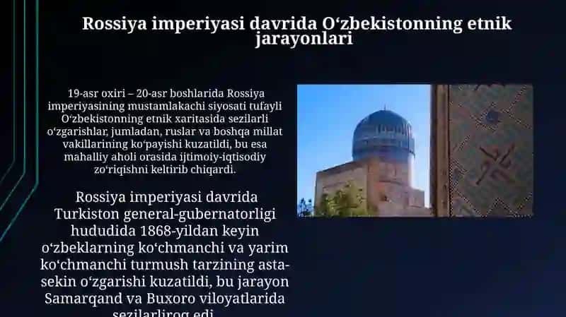 Oʻzbekiston Xalqlarini Tarixiy Etnologiyasi 4