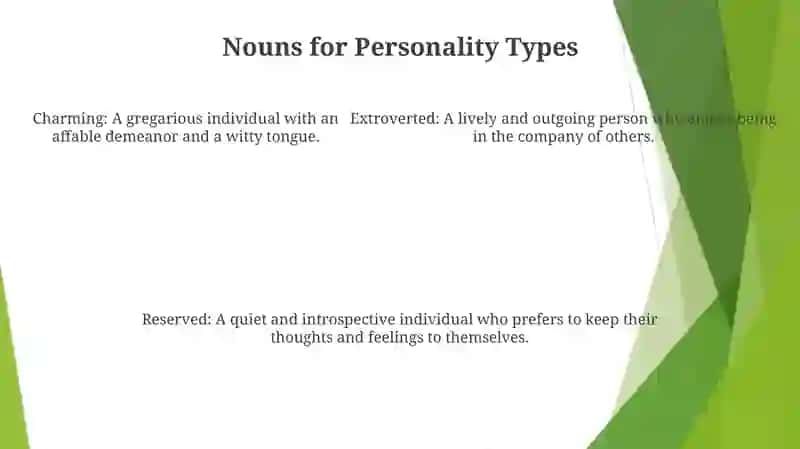 Collocations About Personality 4