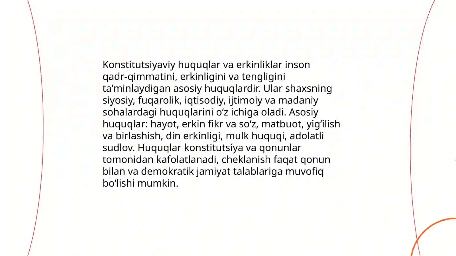HUQUQIY TARBIYA 4