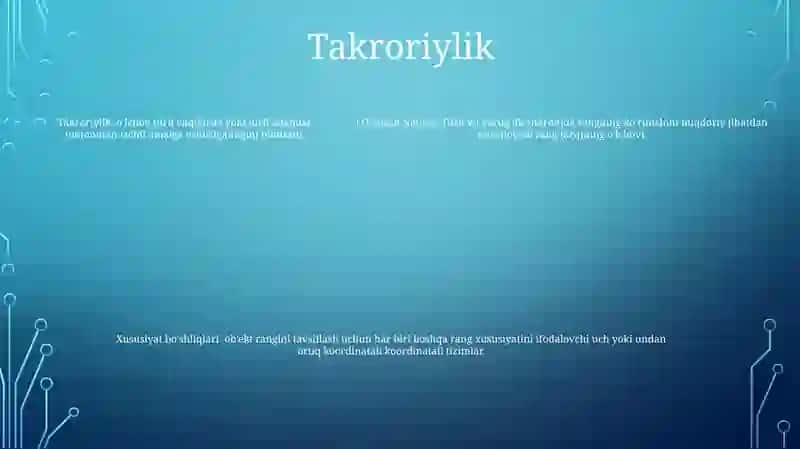 O'Lchash Natijalarini Sifat Mezonlari 4