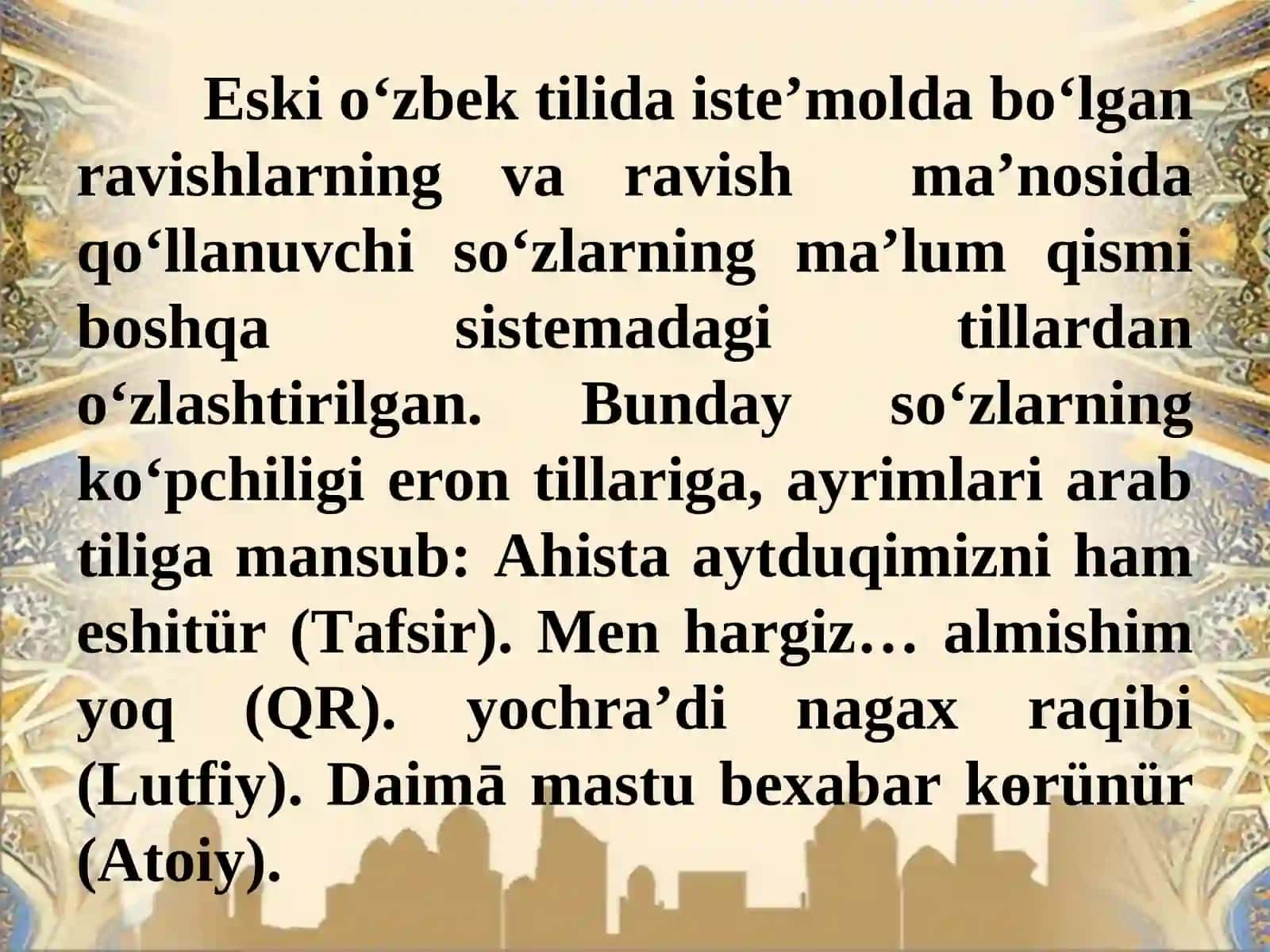 12-MAVZURavish so‘z turkumi 4