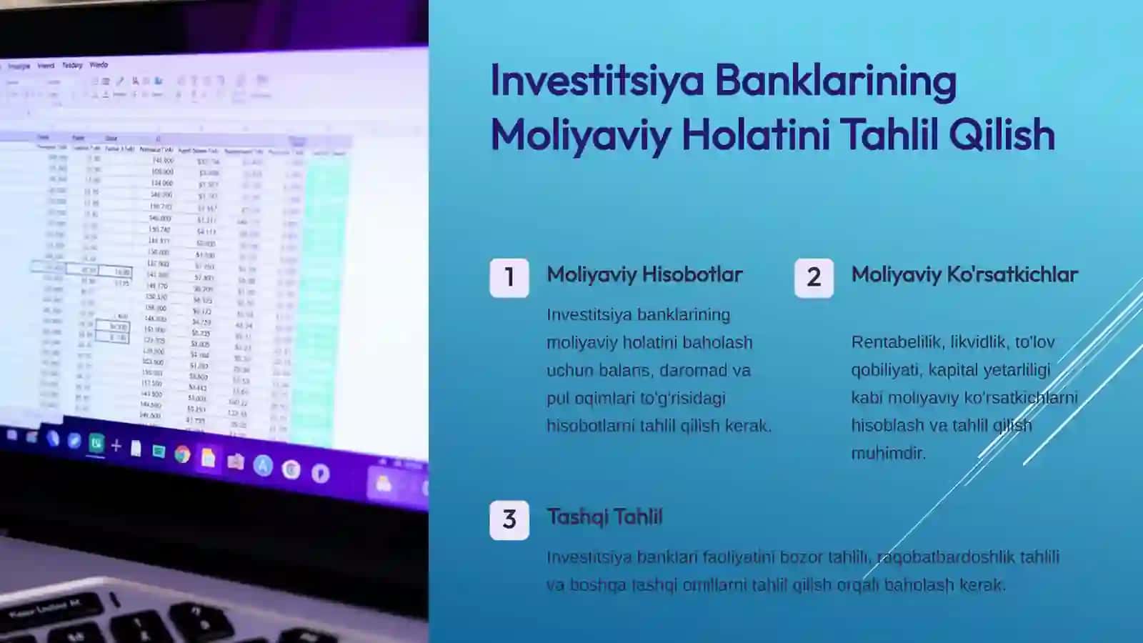 Investitsiya Banklarning Moliyaviy Holatini Baholash 4