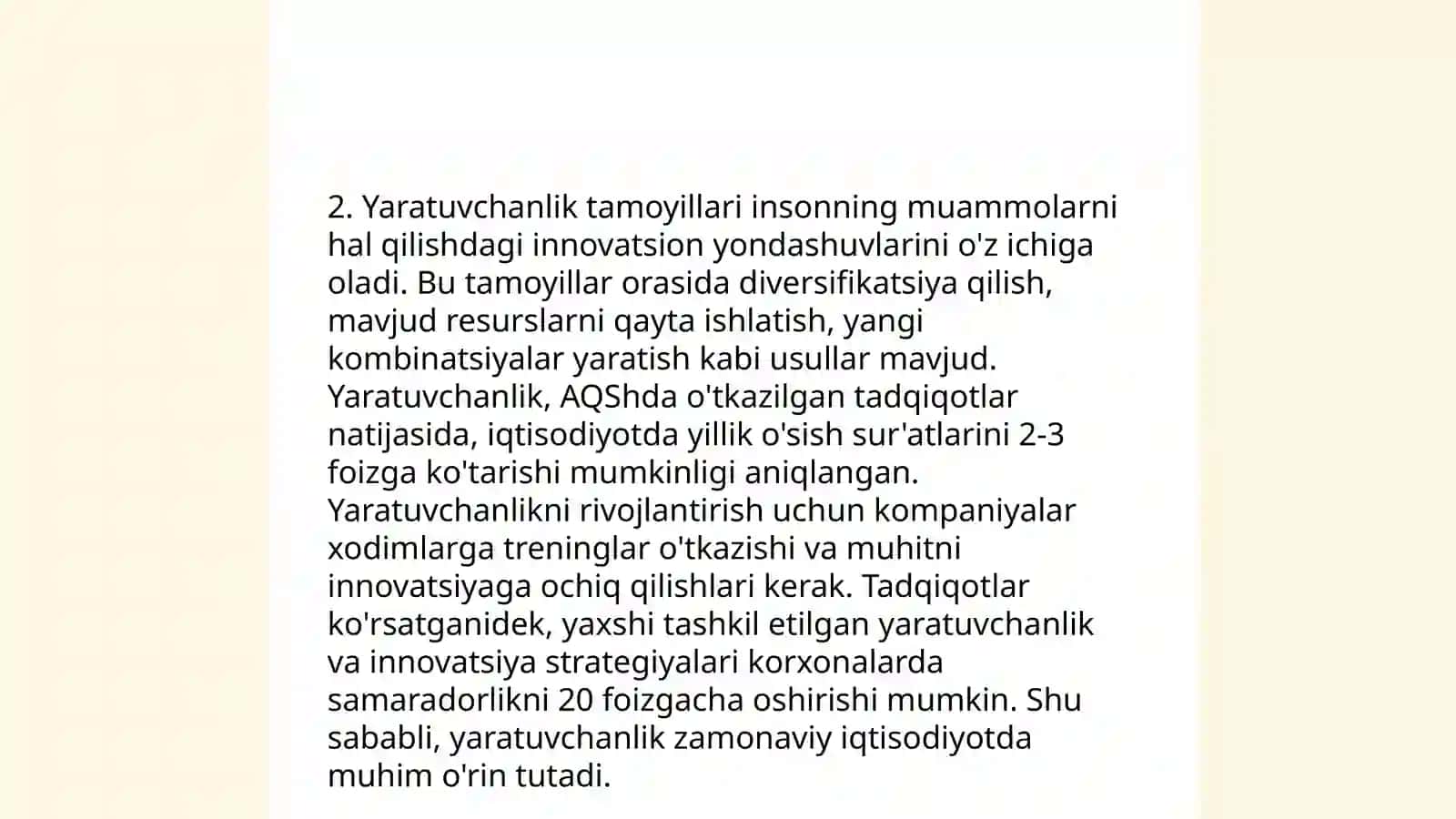 Intellekt va kreativlik 4