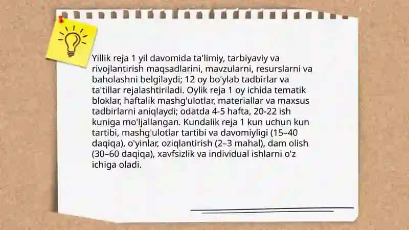 Maktabgacha taʼlim tashkilotida pedagogik jarayonni tashkil etish 4