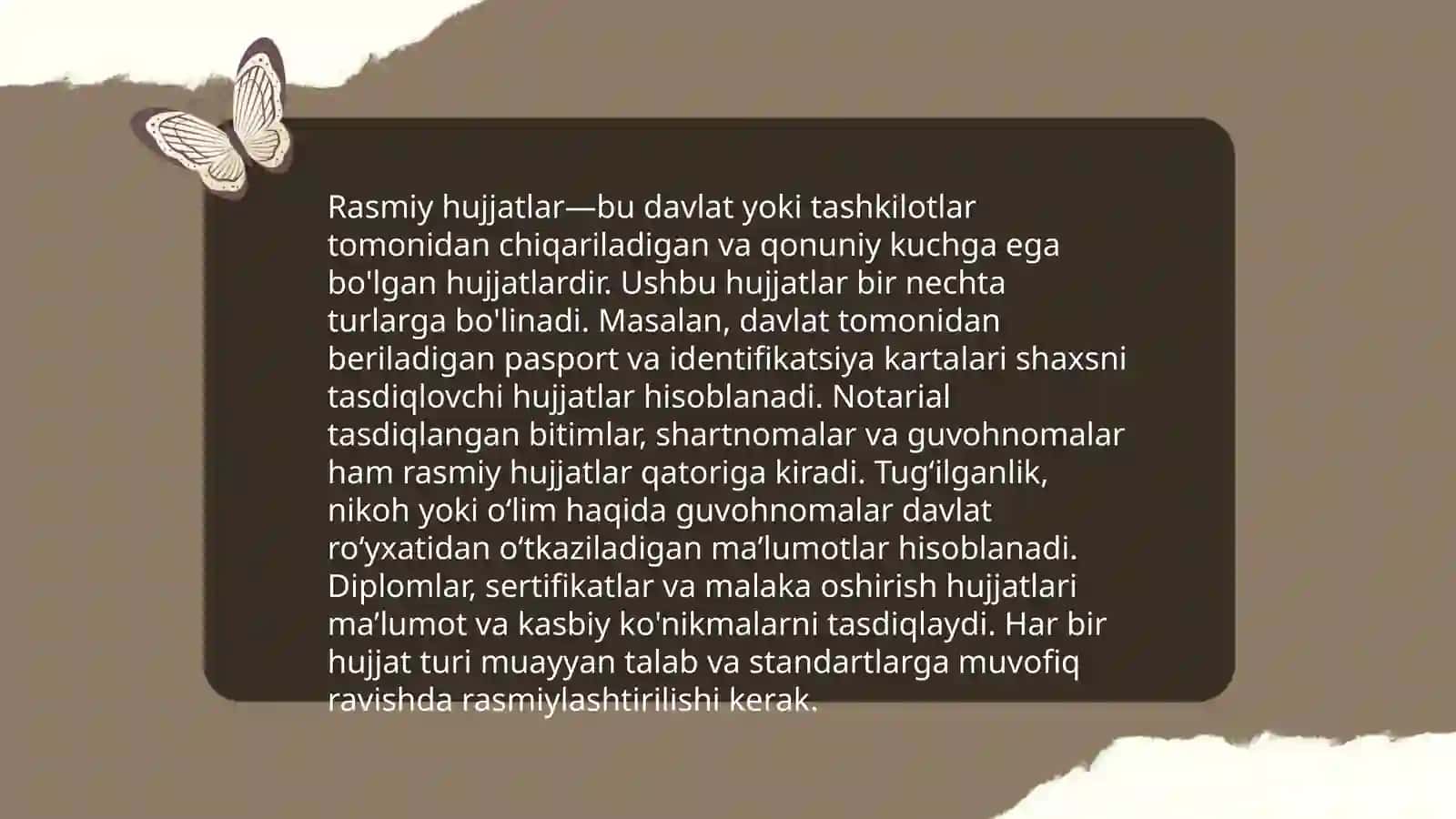 Davlat tilida ish yuritish hujjatlari 4