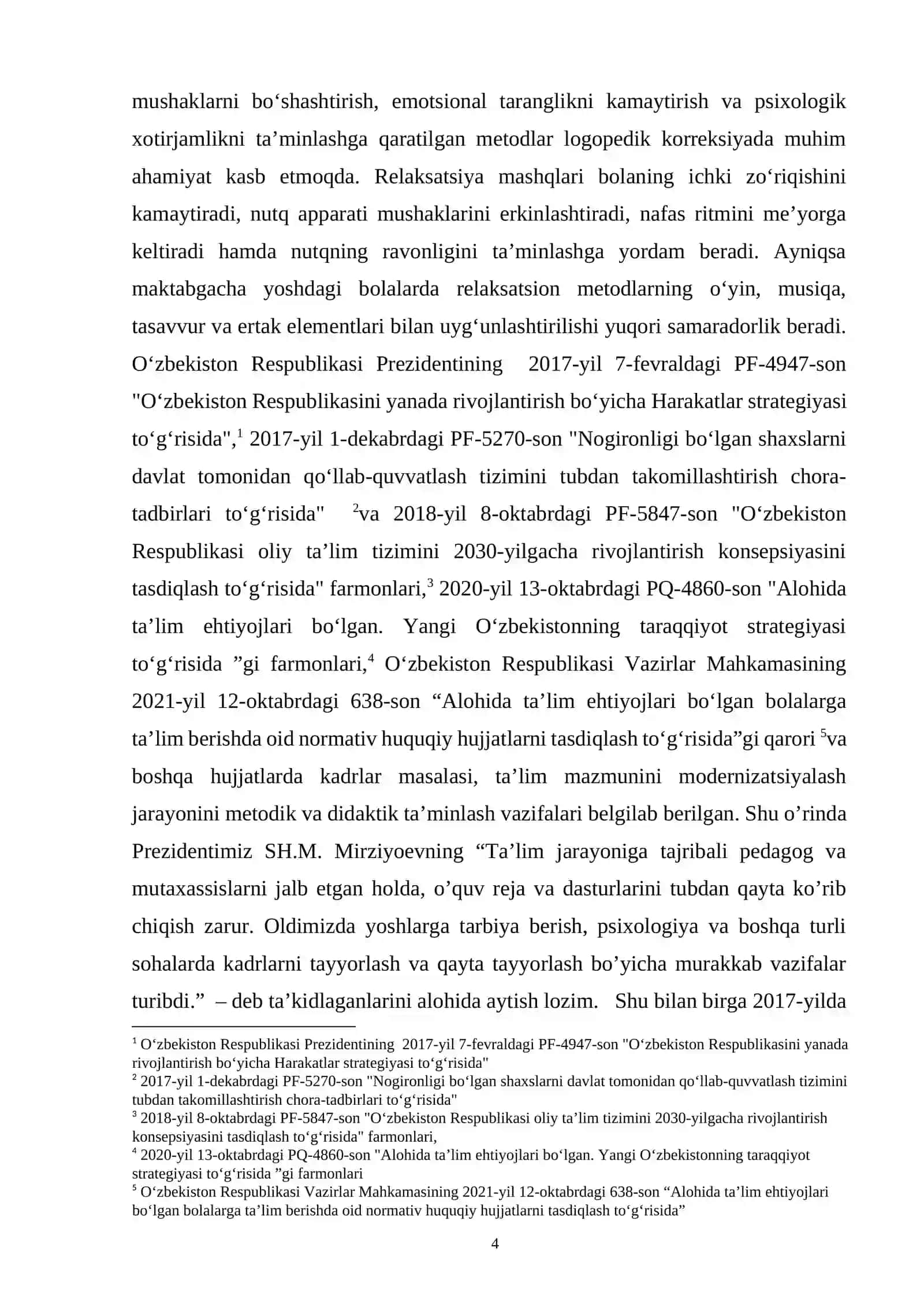 NUTQ BUZILISHLARINI PSIXOLOGIK BARTARAF ETISHDA RELAKSATSIYA MASHQLARI 4