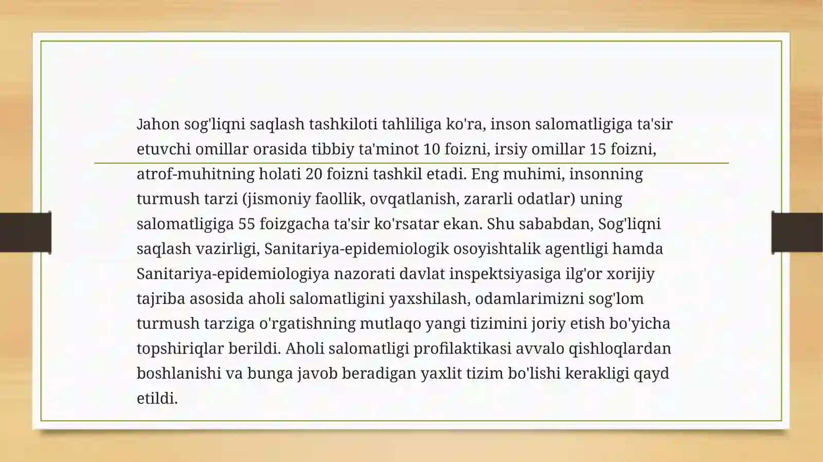 Aholida kasallanishning oldini olish 4