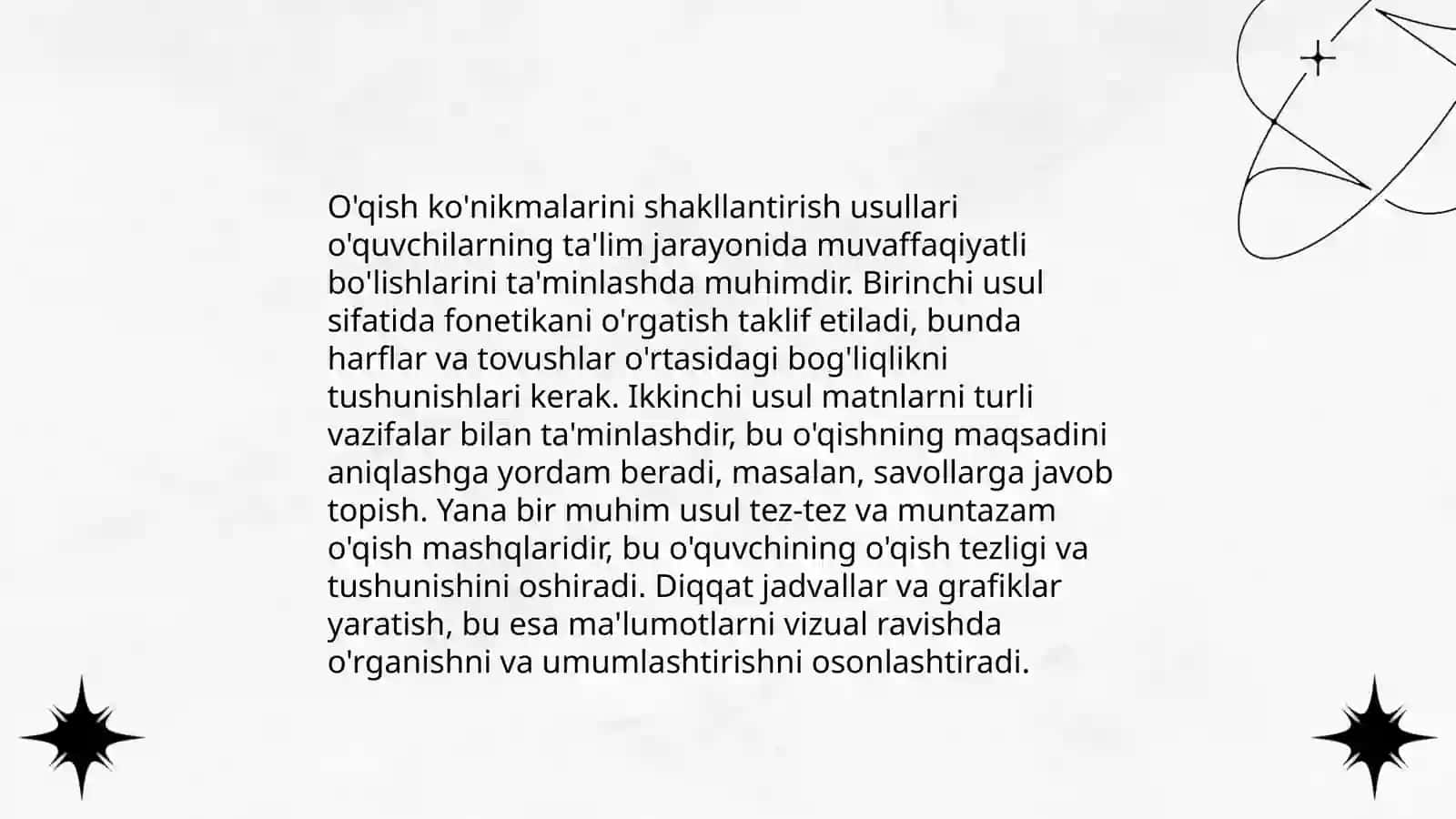 O'quvchilarning til ko'nikmalarini shakllantirish usullari 4