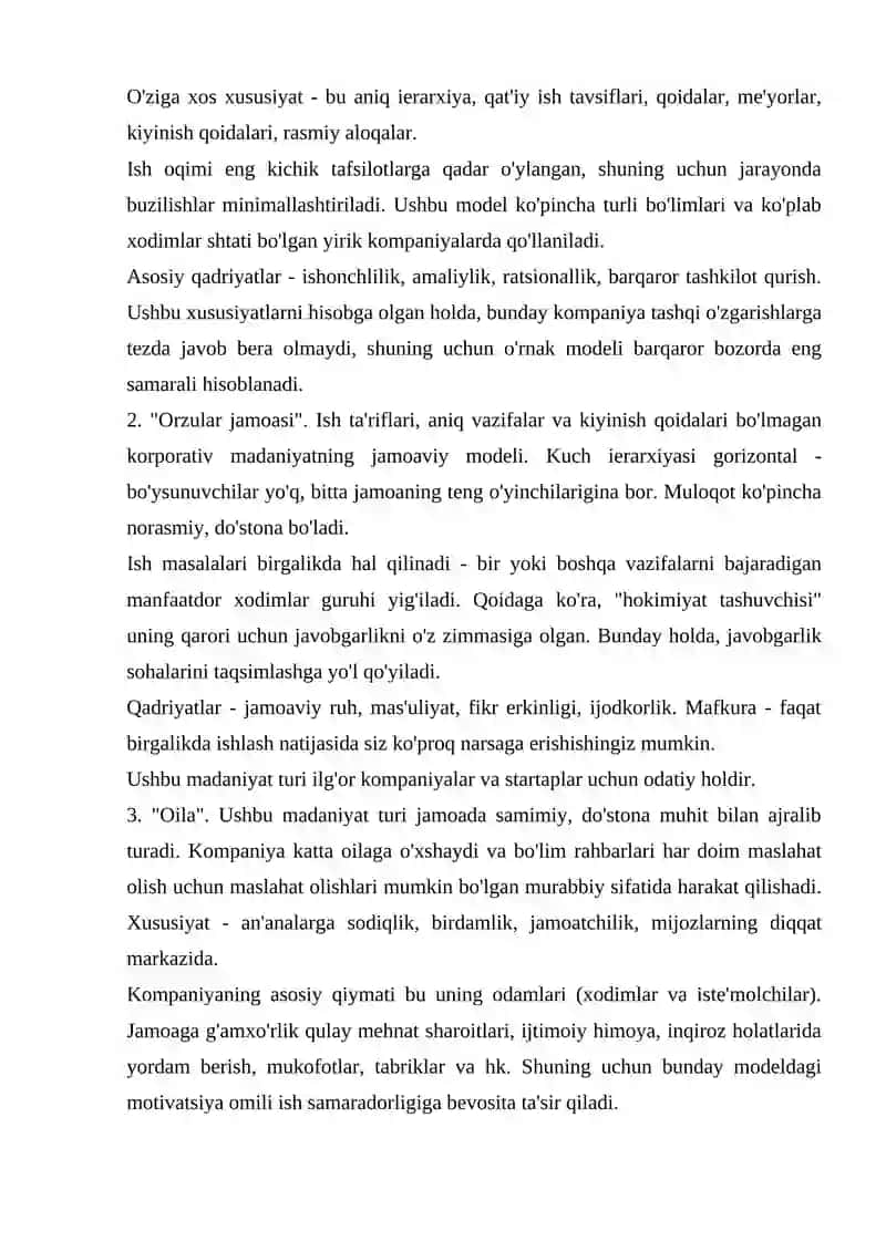 Korporativ madaniyat 4