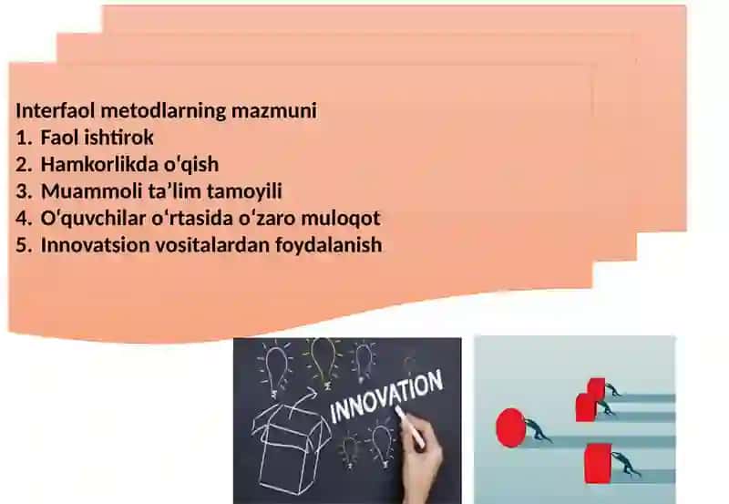 Zamonaviy darslar uchun interfaol metodlar 4