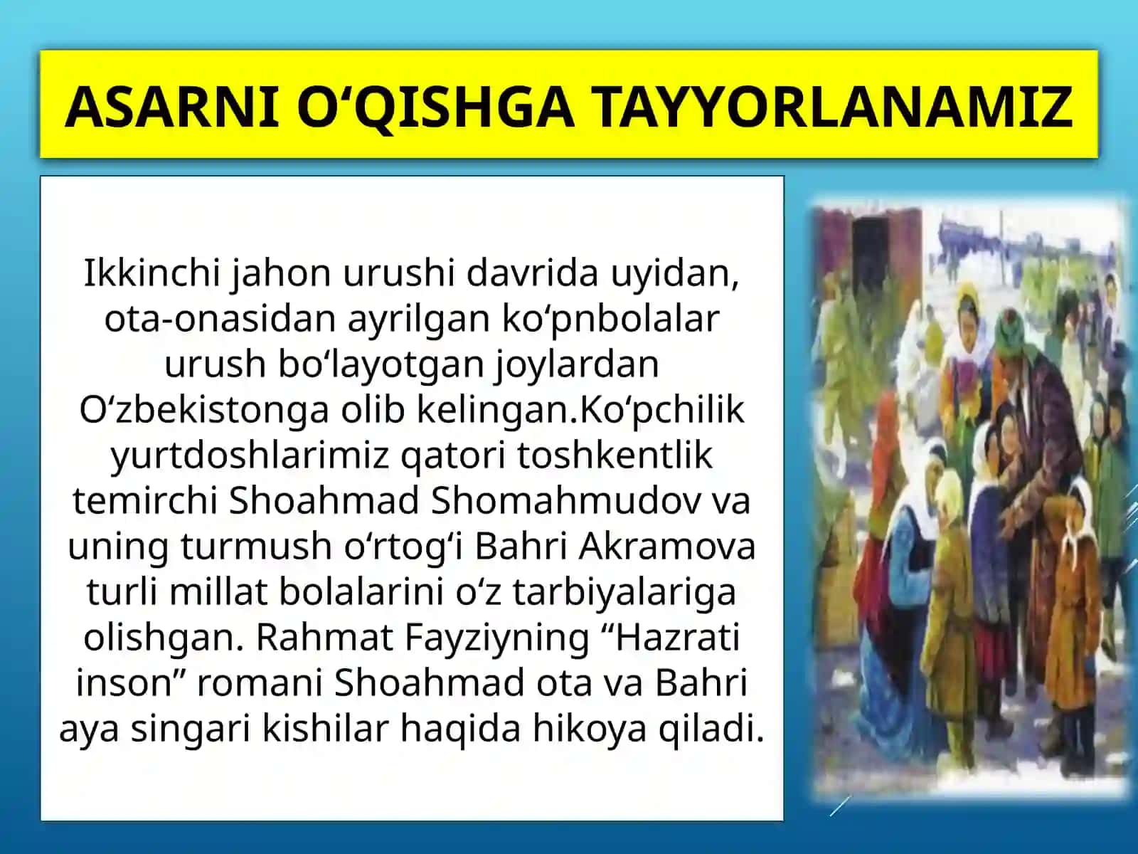 Rahmat Fayziy Hazrati Inson 4