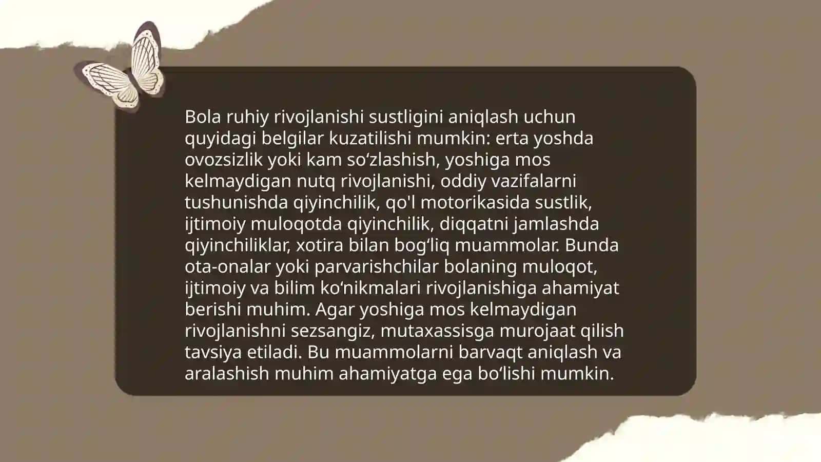 Ruhiy rivojlanishi sustlar 4