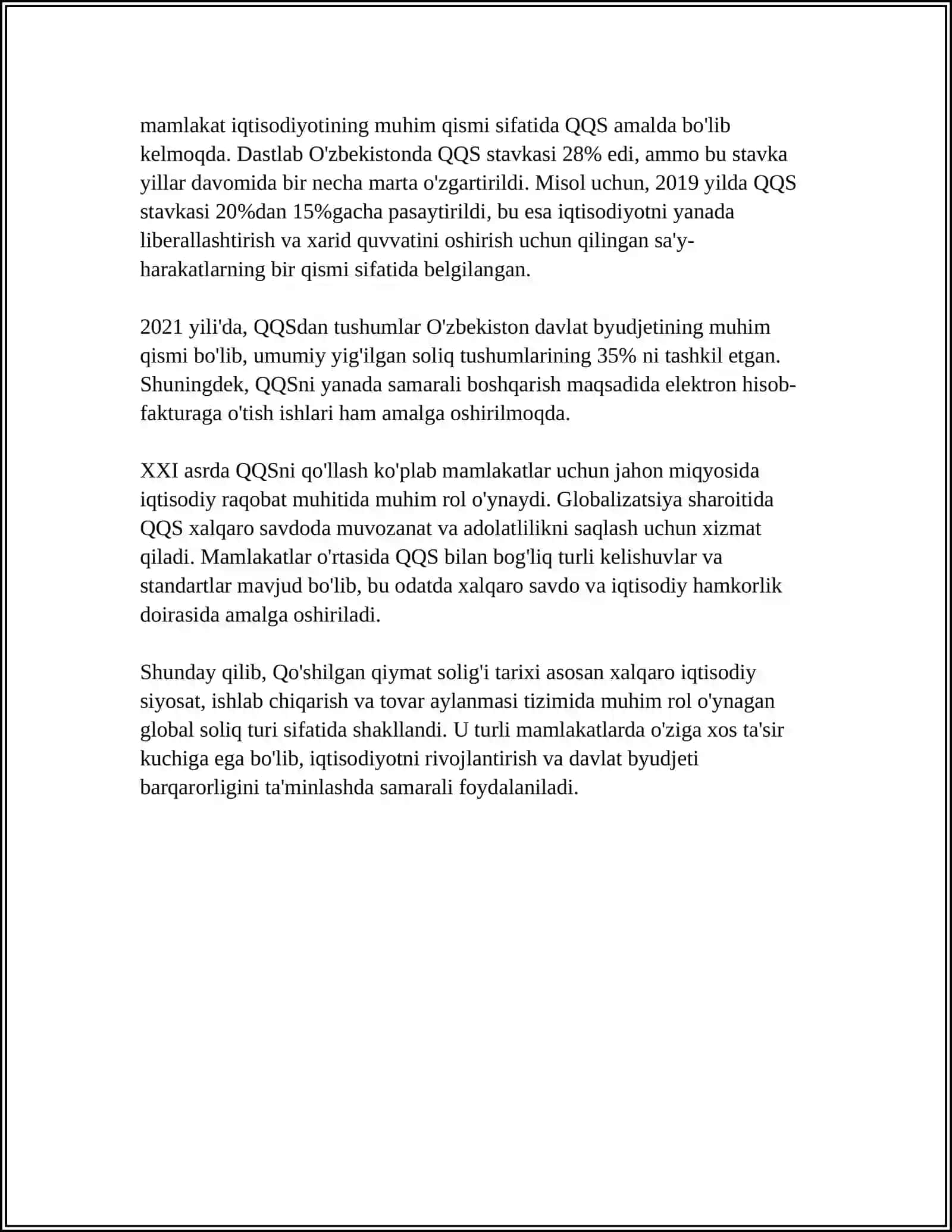 Qo'shilgan Qiymat Solig'i 4