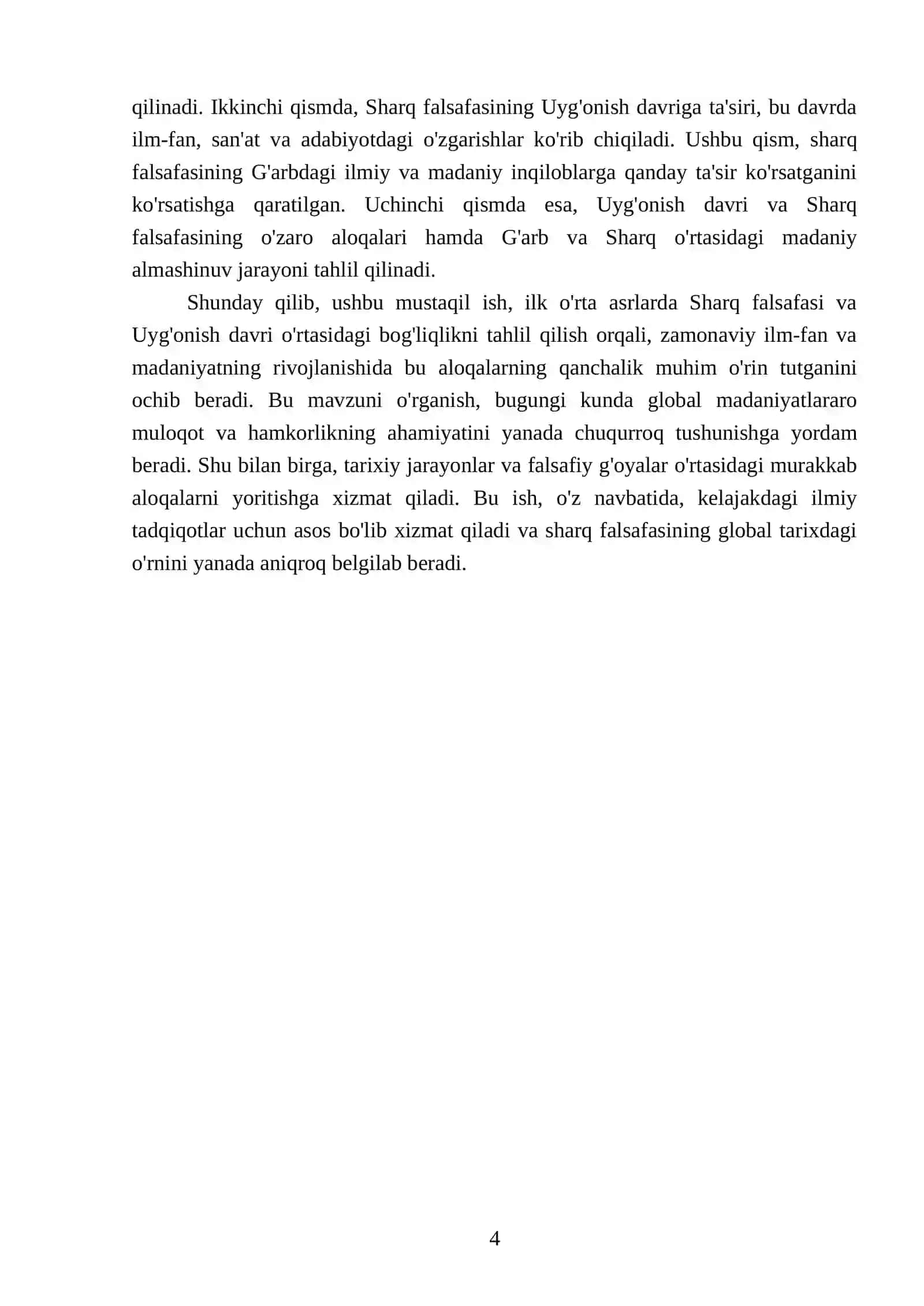 Ilk o'rta asrlarda sharq falsafasi va uyg'onish davri 4