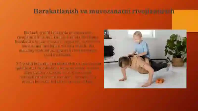 Harakatlanish Va Motor Ko'nikmalarini Rivojlantirish 4