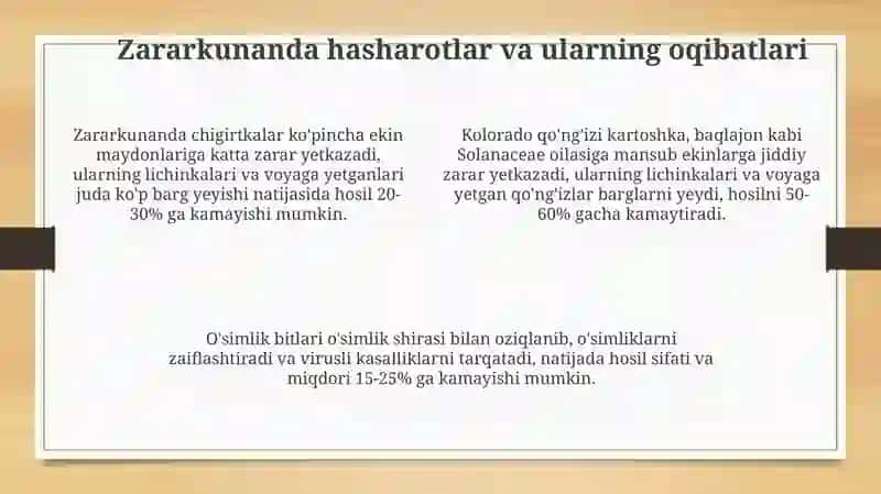 Foudali va zararli hashoratlar 4