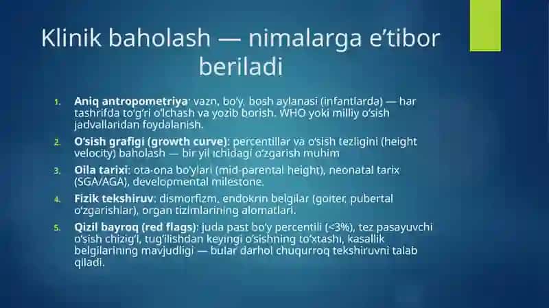 Bolalarda o‘sishni buzilishi 4