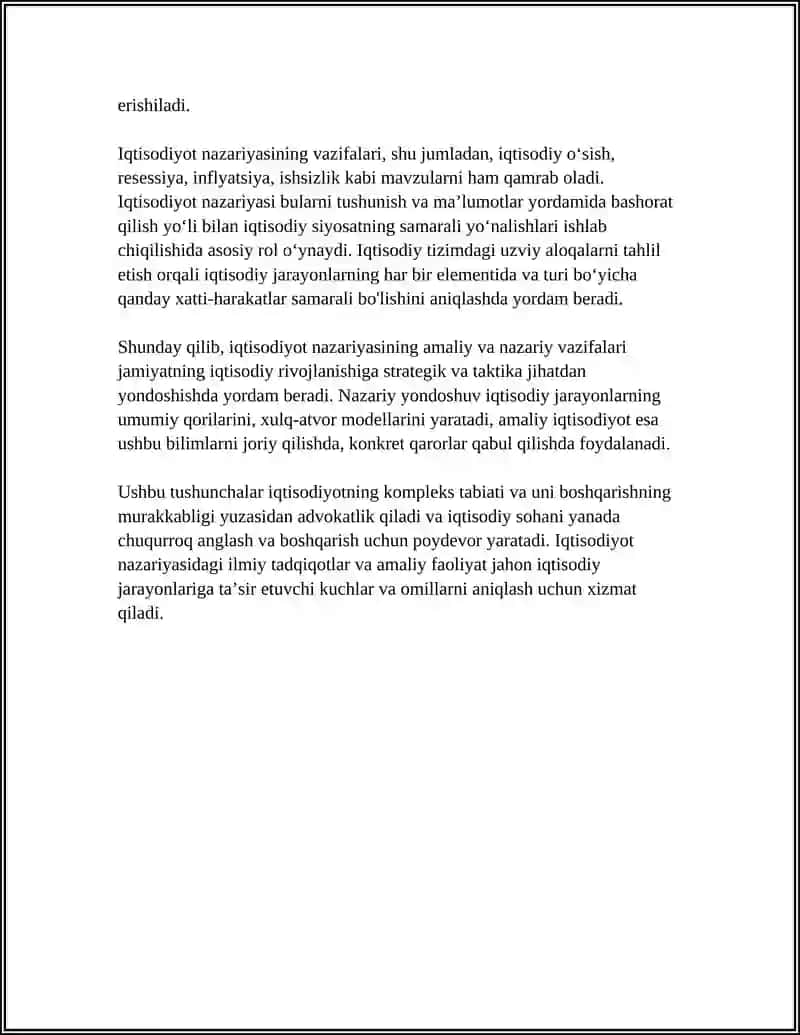 Iqtisodiyot Nazariyasi 4